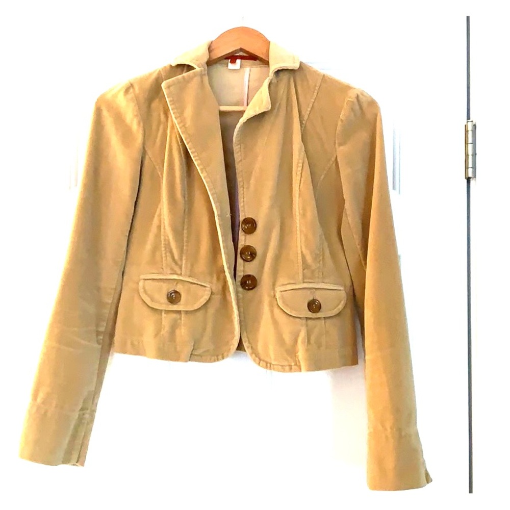 Brushed Cotton Blazer